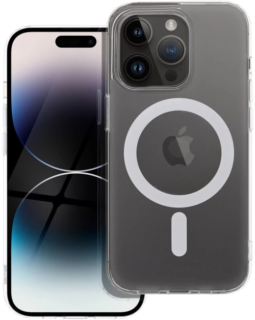 FROST MAG COVER case compatible with MagSafe for IPHONE 14 Pro transparent