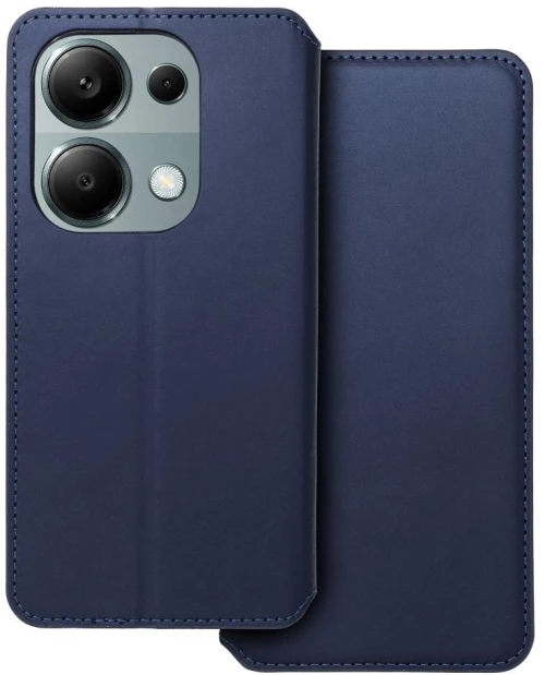 DUAL POCKET Book case for XIAOMI Redmi Note 13 Pro 4G navy
