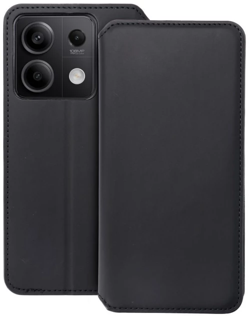 DUAL POCKET Book case for XIAOMI Redmi Note 13 5G black