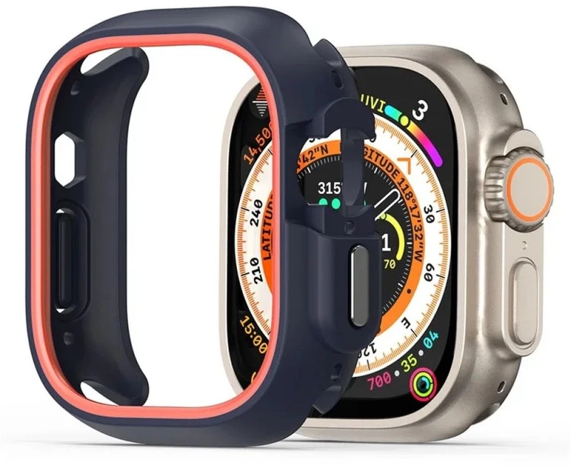 DUX DUCIS case BAMO for Apple Watch Ultra / Ultra 2 49 mm midnight orange