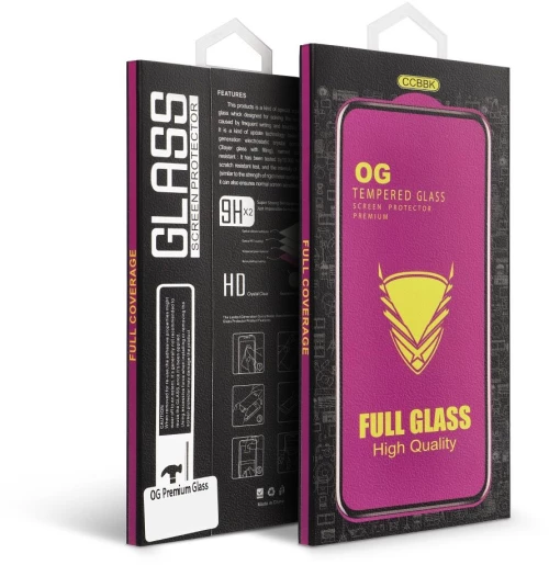 OG Premium Glass  - for Xiaomi Redmi Note 12 4G / Note 12 5G black
