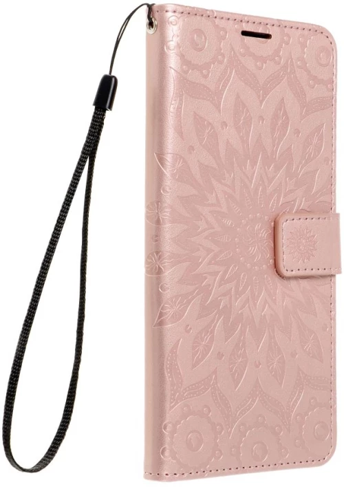 MEZZO Book case for XIAOMI Redmi Note 13 Pro 4G / POCO M6 Pro 4G mandala rose gold