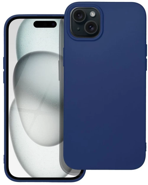 SOFT case for IPHONE 15 PLUS dark blue