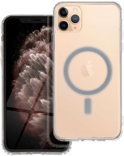 CLEAR MAG COVER case compatible with MagSafe for IPHONE 11 Pro Max transparent