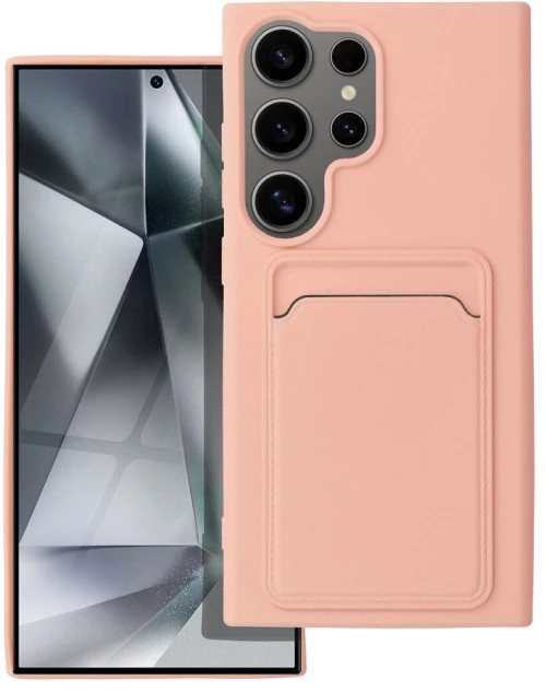 CARD case for SAMSUNG S24 Ultra pink
