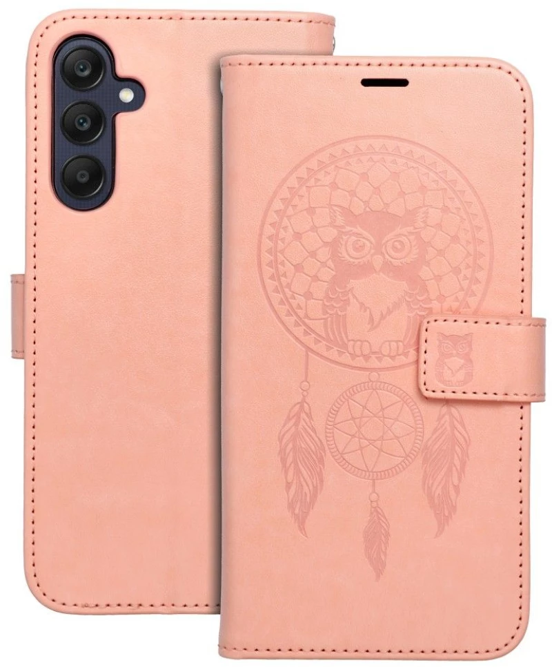 MEZZO Book case for SAMSUNG A25 5G dreamcatcher peach fuzz