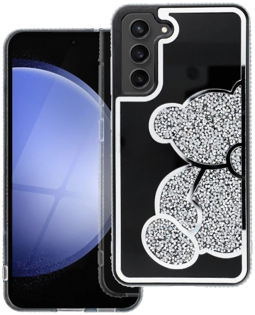 TEDDY BEAR Case for SAMSUNG A25 5G silver