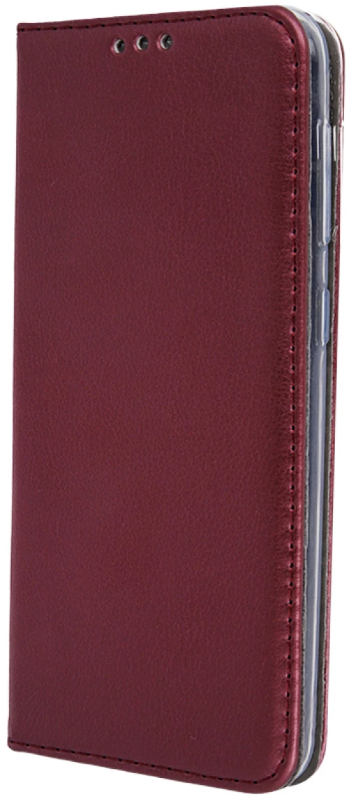 Smart Magnetic case for Motorola Moto E22 / E22i burgundy
