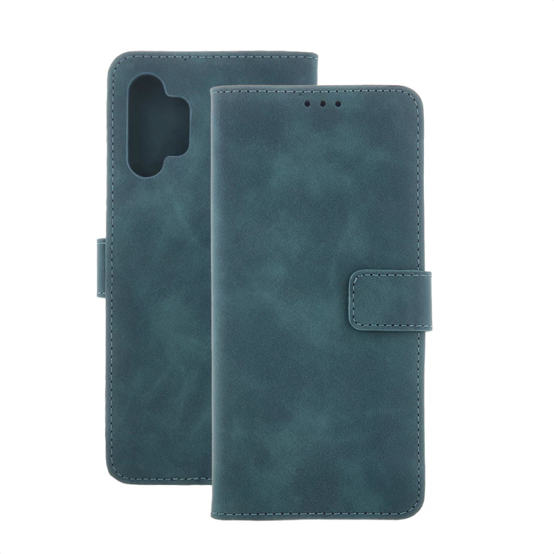 Smart Velvet case for iPhone 15 Pro Max 6,7" dark green