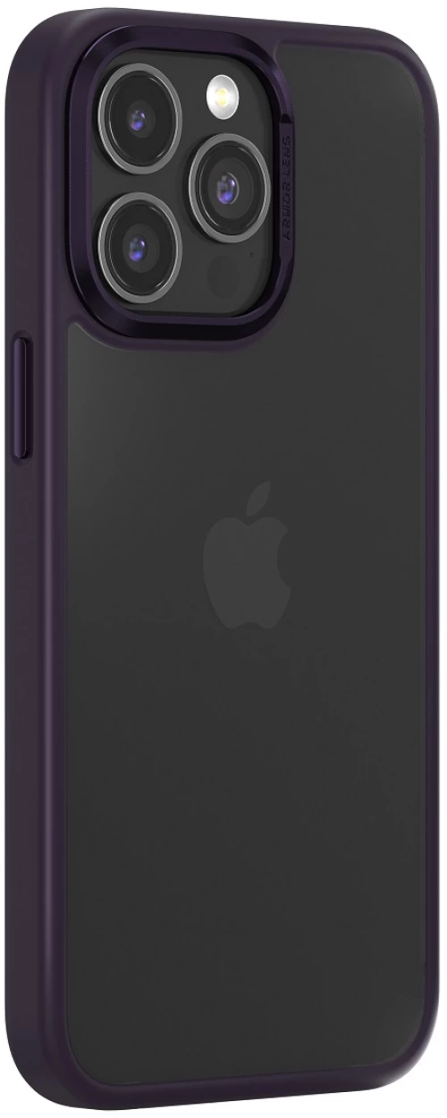 Comma case Joy Elegant for iPhone 15 Pro deep purple