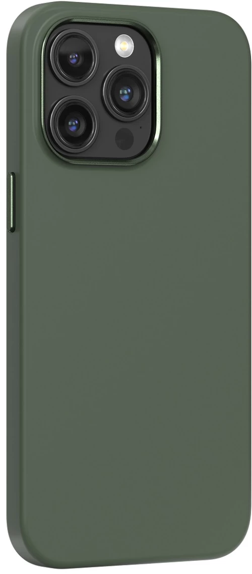 Comma case Nature Mag for iPhone 15 Plus green