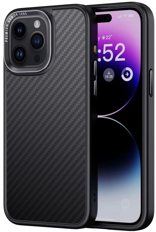 Comma case Kevlar Mag for iPhone 15 Pro Max black