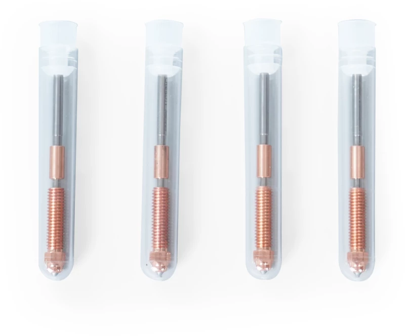 Creality Unicorn Integrated Nozzles , Pack of 4, K1C, Ender-3 V3, Ender-3V