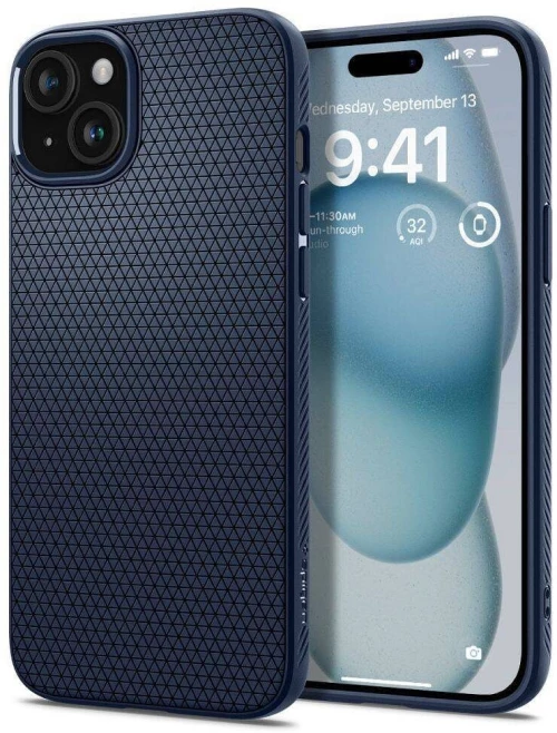 Case SPIGEN Liquid Air for IPHONE 16 navy blue
