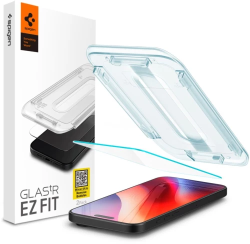 Spigen Glas.Tr ”Ez Fit” for iPhone 16 Pro 6,3" clear