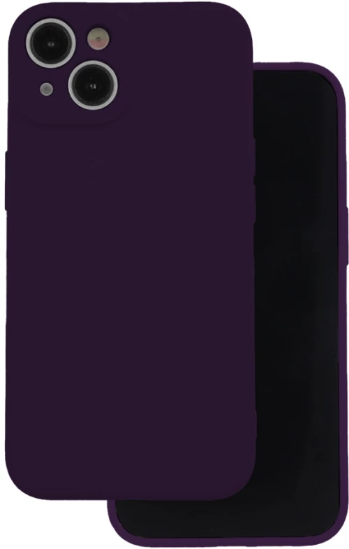 Silicon case for iPhone 16 Pro 6,3" plum