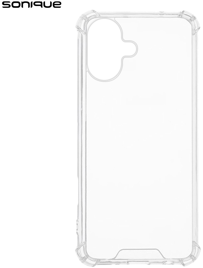 Θήκη Σιλικόνης Sonique Armor Clear Anti Shock Apple iPhone 16 Διάφανο