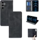 Θήκη Πορτοφόλι Vintage Magnet Wallet Sonique Samsung Galaxy S24 FE Μαύρο