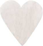 Παιδικό Χαλί BOUND WHITE HEART MADI Homeware 160 x 160 εκ.