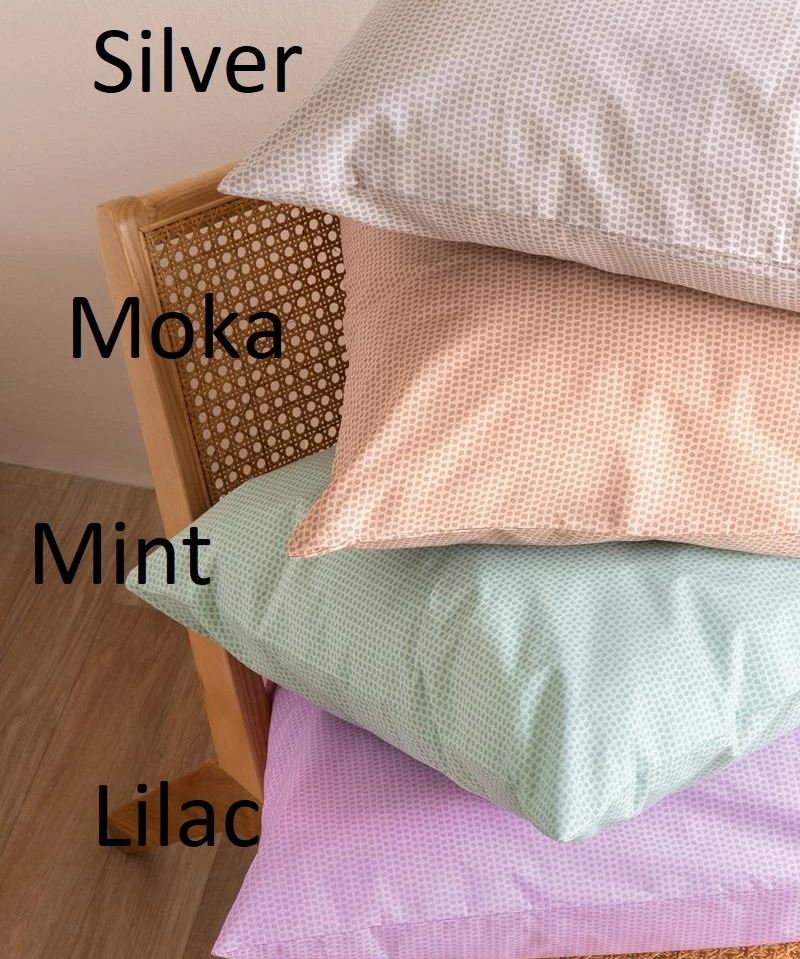Σετ Σεντόνια Υπέρδιπλα (240x260) Totem Mint βαμβακερά Palamaiki