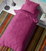 Σεντόνι Υπέρδιπλο (220x240) Solid 499 Fuchsia βαμβακερό DimCol