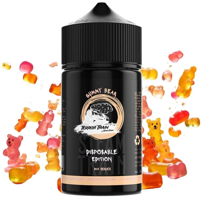 Terror Train Vapeshot Gummy Bear 25/75ml