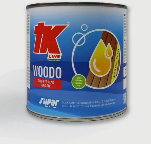 Silpar TK Λάδι Εμποτισμού Για Teak Χωρίς Διαλύτες Woodo 0,7ml