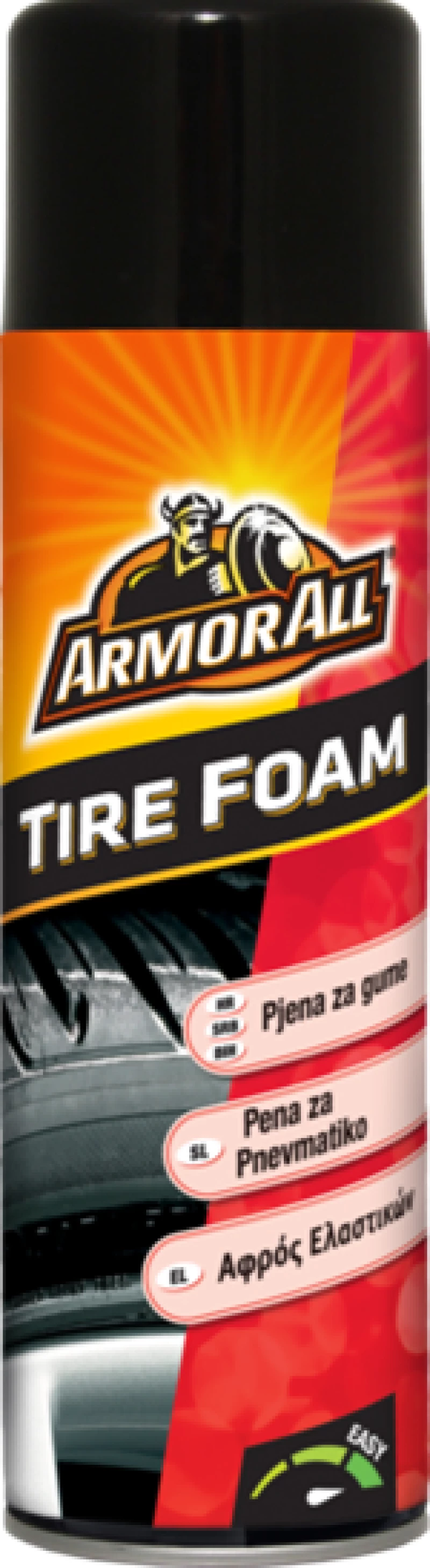 ArmorAll-Ενεργός αφρός καθαρισμού και γυαλίσματος ελαστικών Tire foam 500ml