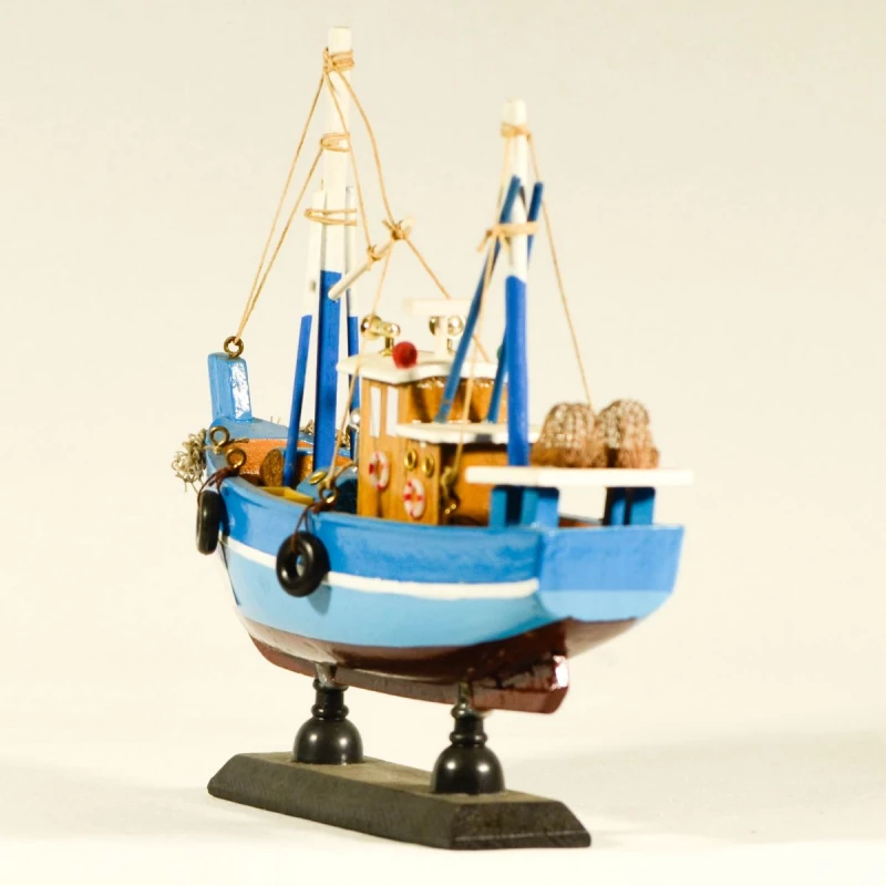 Διακοσμητικό Καΐκι Ξύλινο 20.0×20.0×17.0cm