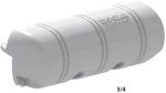 Φουσκωτό Μπαλόνι Προβλήτας Λευκό Ocean - 220x640mm, 3/4