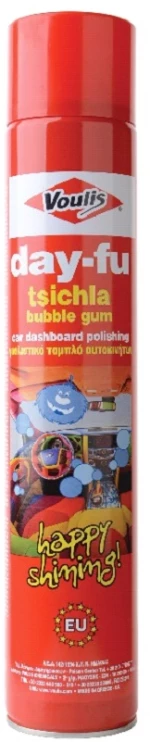 Γυαλιστικό Σιλικονούχο DAY-FU 750ml - Άρωμα Τσιχλόφουσκα