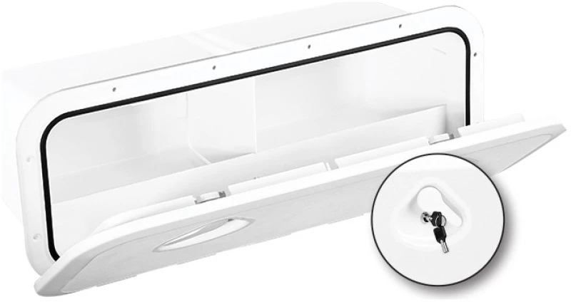 Nuova Rade Top Line Θυρίδα Αποθήκευσης (243 x 607mm) - Με κλειδαριά