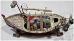 Διακοσμητική Βάρκα Πυροφάνι 30x12x18 cm (03-608-30)