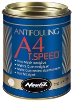 Σκληρό Υφαλόχρωμα NAUTIX A4 T.Speed Υψηλής απόδοσης - Μαύρο