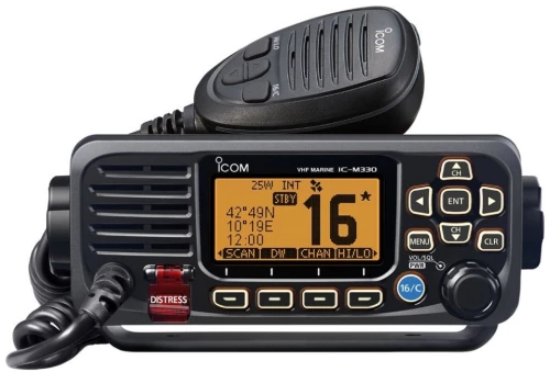 Icom VHF Marine Transceiver GMDSS Σταθερός Πομποδέκτης με Ενσωματωμένο Δέκτη GPS ClassD IC-M330GE