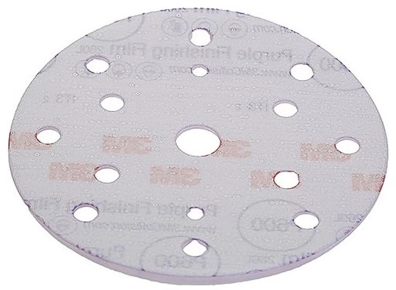 3M 260L Hookit™ Λειαντικός Δίσκος Φινιρίσματος 15 Οπών - P1000