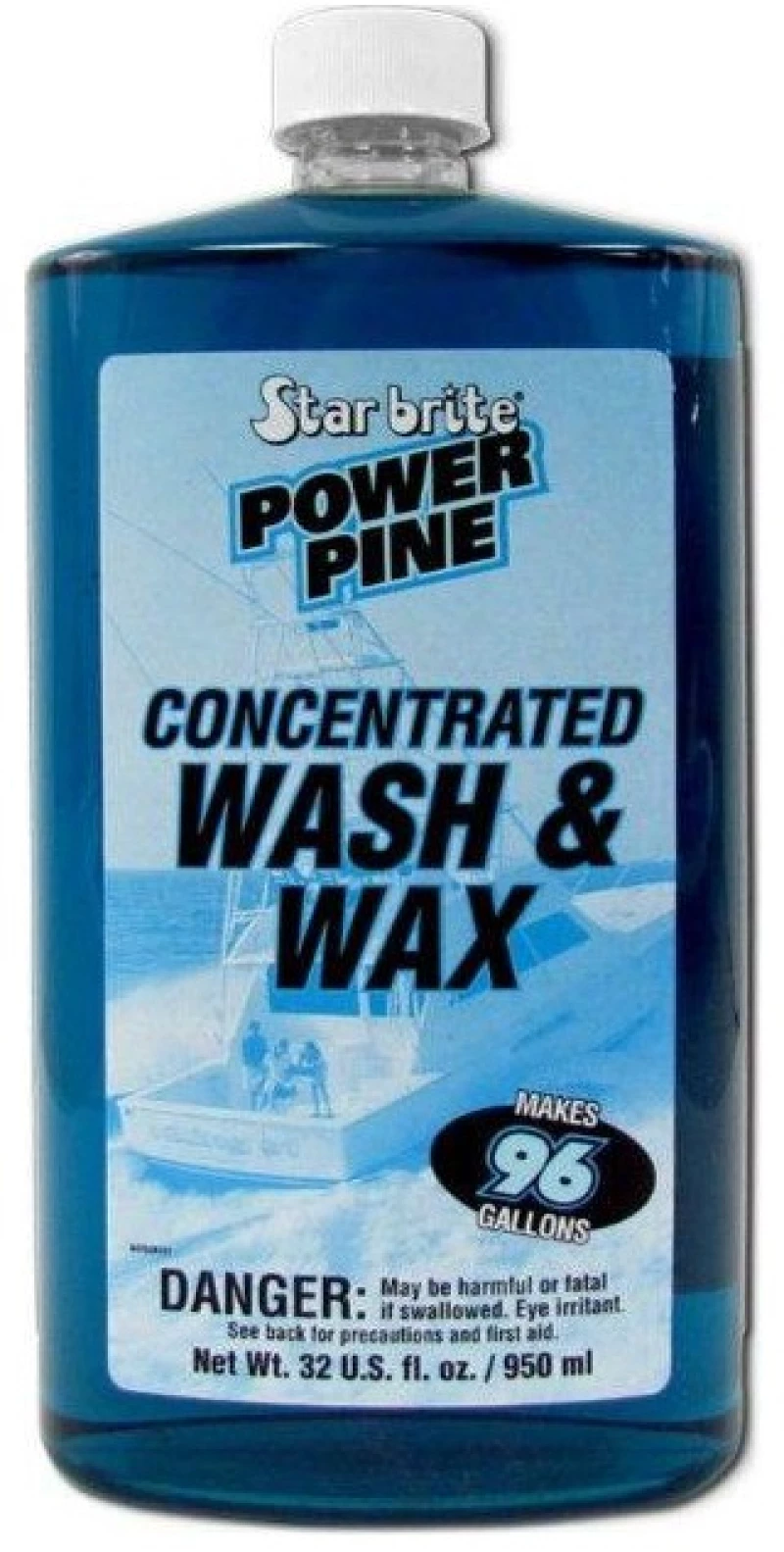 Star Brite Power Pine Wash & Wax Καθαριστικό Σκάφους Με Κερί - 1lt
