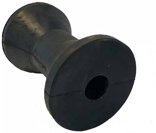 Ράουλο Καρίνας Ελαστικό 115x75mm - Μαύρο