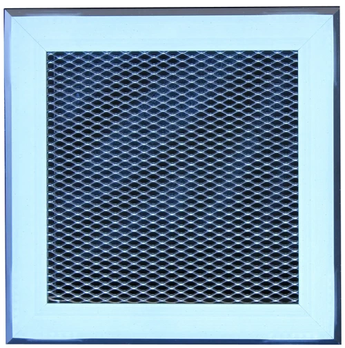 Ορθογώνια περσίδα τζακιού με Πλέγμα 150x100mm / 1510.1