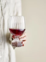 Bloomingville - Taurin Wine Glass - Clear / Home and Kitchen