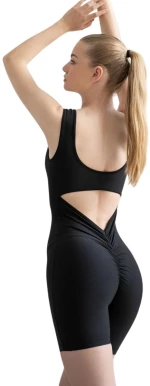 Scrunch Butt Jumpsuit Push-Up και Σμίλευσης Z-042 Black