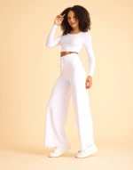 Premium Yoga Pants Lismina Q-848 White