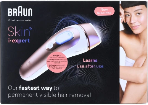 Braun Silk-Expert Pro IPL PL7253 Intense pulsed light (IPL) Rose gold, White
