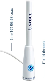 Scout® Κεραία VHF Fiberglass KS-21 1,0 m (3,3′)