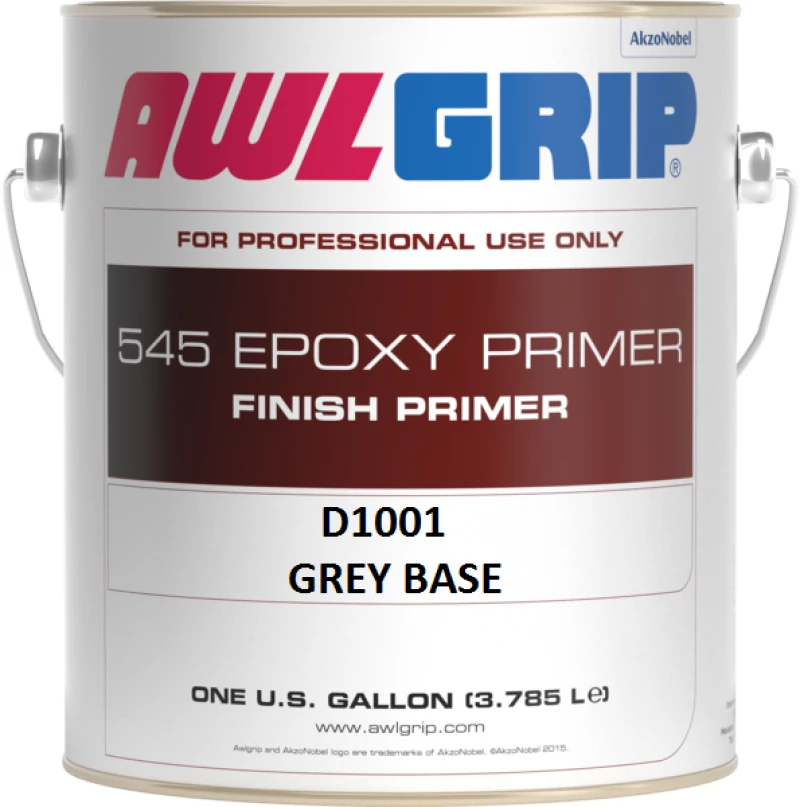 AWLGRIP 545 Epoxy Primer D1001 Gray Εποξειδικό Αστάρι Δύο Συστατικών - 1lt