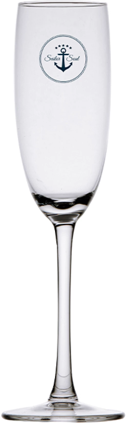 Ποτήρι Σαμπάνιας Φ7,5cm Ecozen BPA Free Sailor Soul-Marine Business (Σετ 6 Τεμ.)