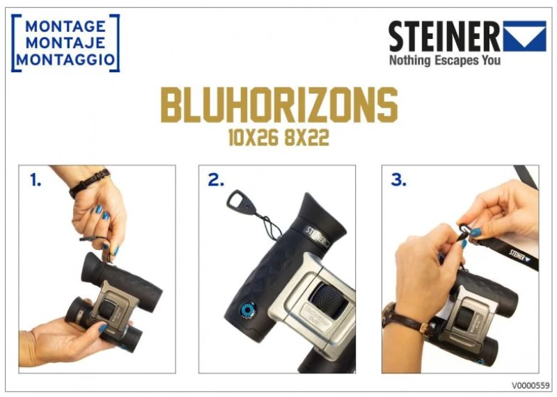 Κυάλια Steiner BluHorizons 8x22