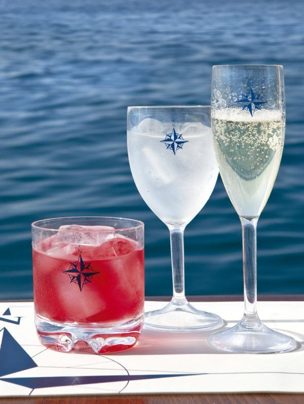 Ποτήρι Κρασιού Φ7,5cm Northwind Marine Business MS BPA free (Σετ 6 Τεμάχια)