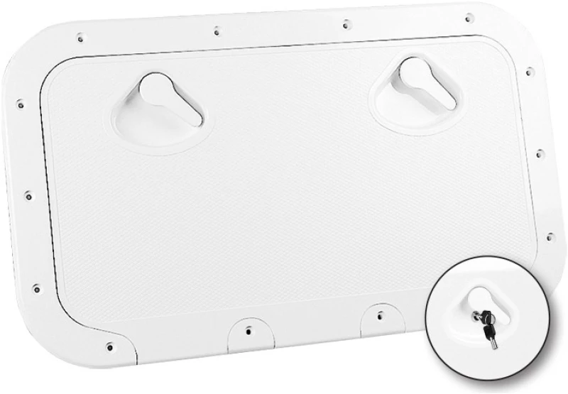 Nuova Rade Classic Πορτάκι Καταστρώματος με Κλειδαριά (355 x 600mm)