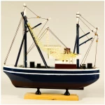 Καίκι διακοσμητικό μπλέ  33cm